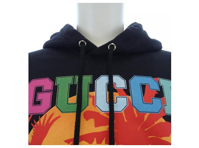 Gucci Hoodie 700117 XJEOT Schwarz - Ansicht 5
