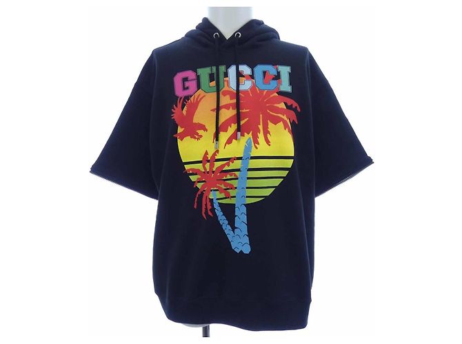 Gucci Hoodie 700117 XJEOT Schwarz - Ansicht 7