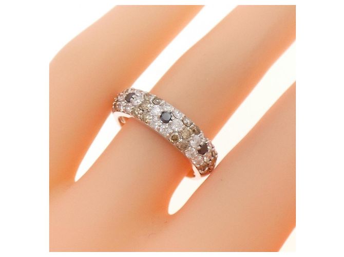 Autre Marque SIREN AZZURO Au750 Diamantring Silber - Ansicht 5