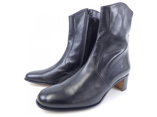 Hermès Bottines Hermes Noir - vue 3