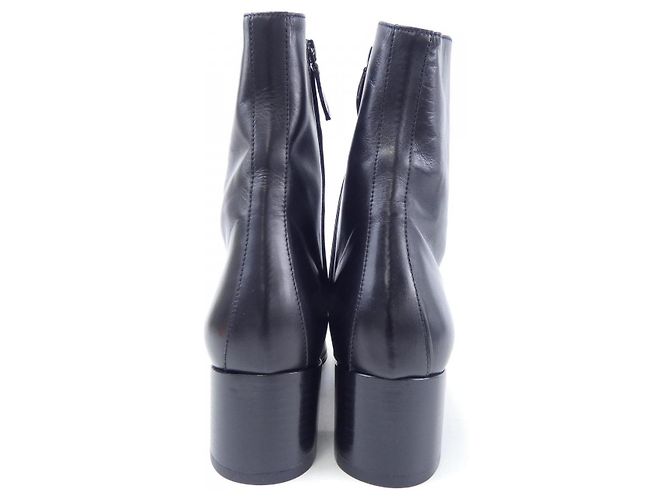 Hermès Bottines Hermes Noir - vue 5