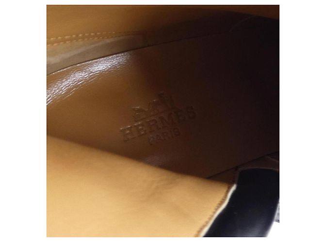 Hermès Bottines Hermes Noir - vue 6