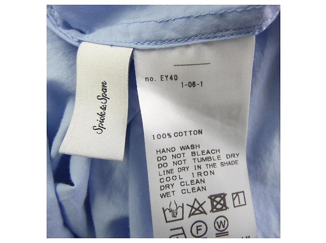 Autre Marque Camicia Spick and Span Blu - vista 3