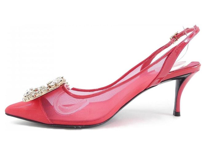 Roger Vivier Leather Pumps Pink - view 2