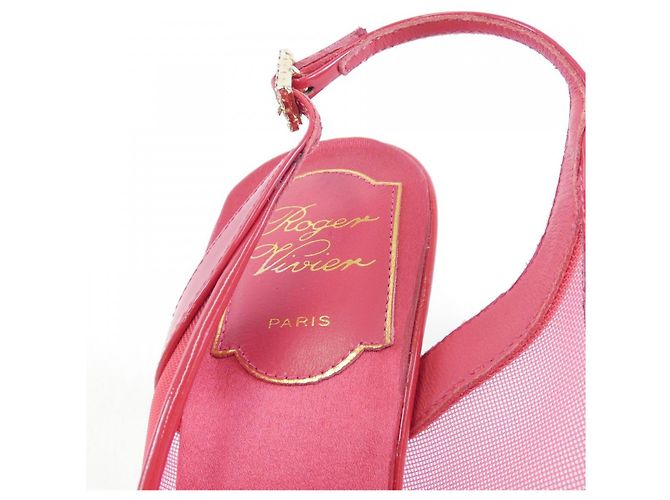 Roger Vivier Leather Pumps Pink - view 6