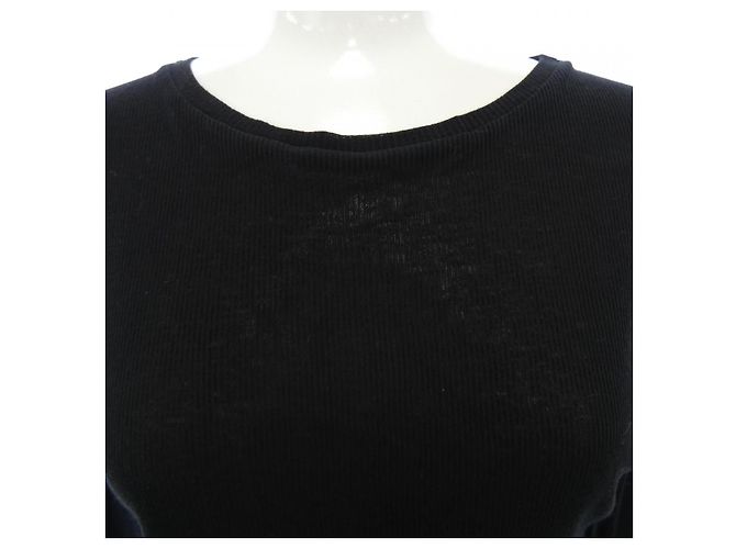 Autre Marque Top de punto Gypsohila Negro - vista 5