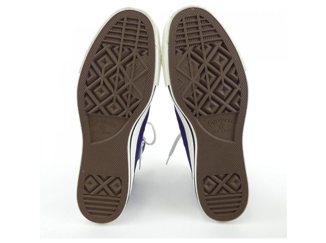 Autre Marque Converse Leder-Sneaker Lila - Ansicht 4