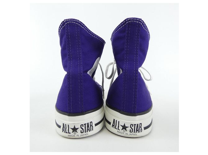Autre Marque Converse Leder-Sneaker Lila - Ansicht 5