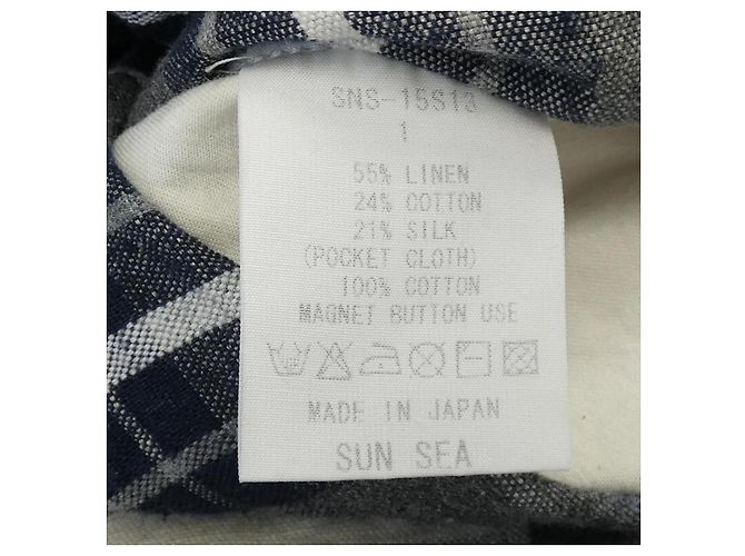 Autre Marque Camicia a quadri SUNSEA Marrone - vista 3