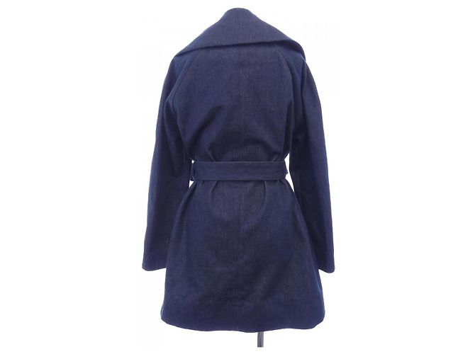 Abrigo de lana Loewe Azul Azul marino - vista 2