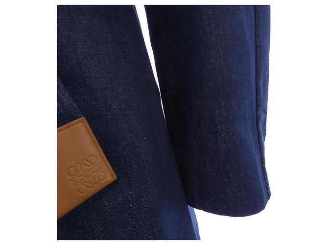 Abrigo de lana Loewe Azul Azul marino - vista 6