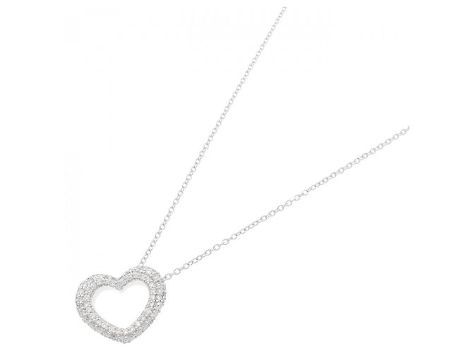 Autre Marque Collana Emozione Small in Oro Bianco Au750 e Diamanti Ponte Vecchio Argento - vista 2