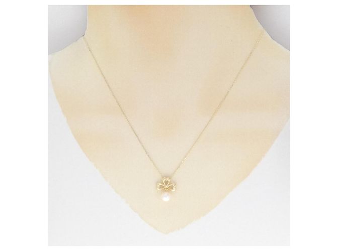 Autre Marque Collana con perle Akoya e diamanti Au750 D'oro - vista 6