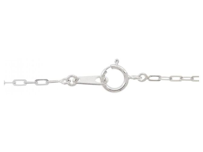 Autre Marque Collana in oro bianco Au750, onice e diamante Nero - vista 5