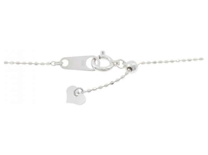 Autre Marque Collana Cross Diamond in Au750 Argento - vista 5