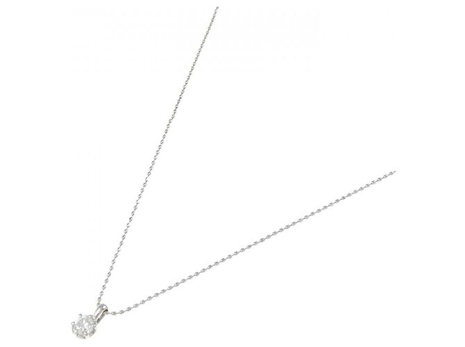 Autre Marque Collana di Diamanti PT900 PT850 Argento - vista 2