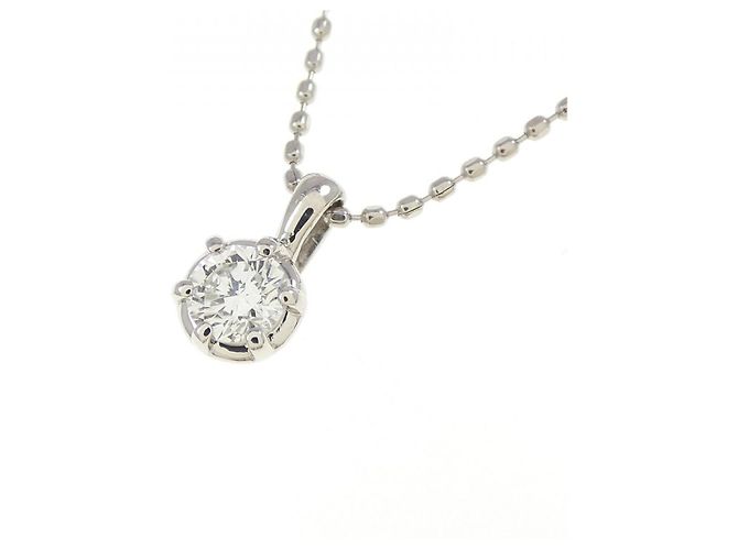 Autre Marque Collana di Diamanti PT900 PT850 Argento - vista 3