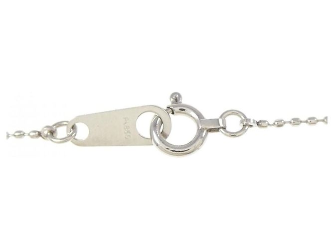 Autre Marque Collana di Diamanti PT900 PT850 Argento - vista 5