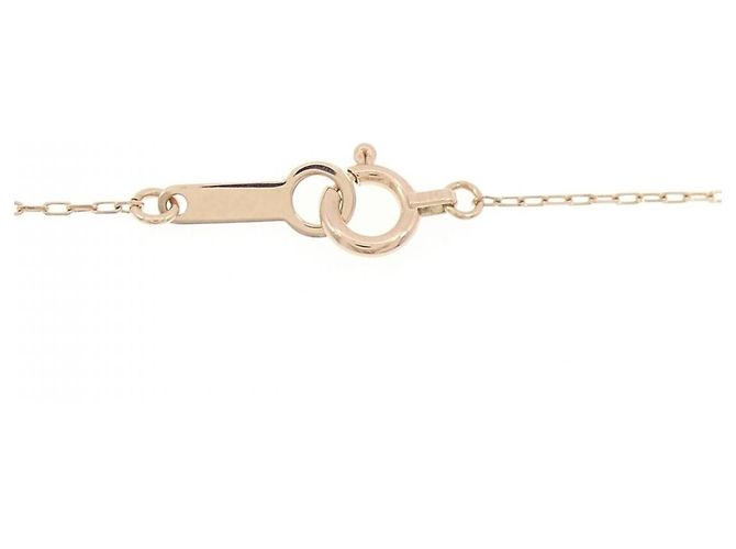 Autre Marque Collana 4°C in Oro Rosa K10 con Topazio e Diamante - vista 5