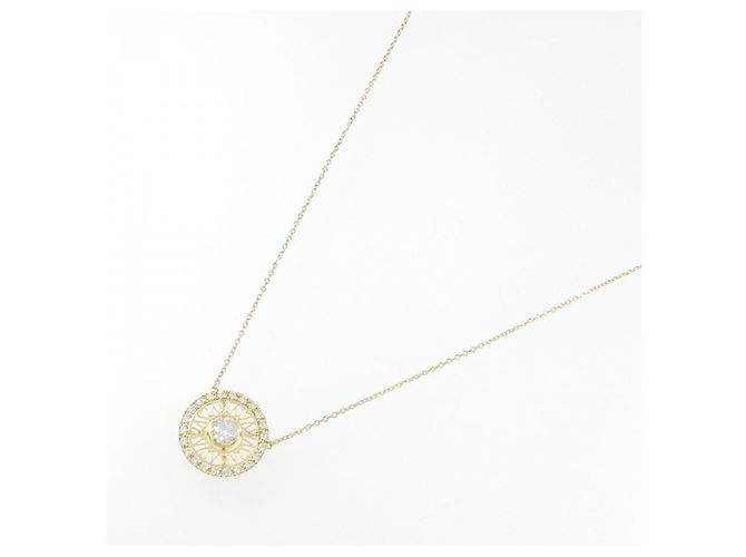 Autre Marque Collana con Diamanti Au750 D'oro - vista 2