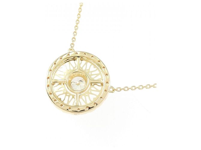Autre Marque Collana con Diamanti Au750 D'oro - vista 4