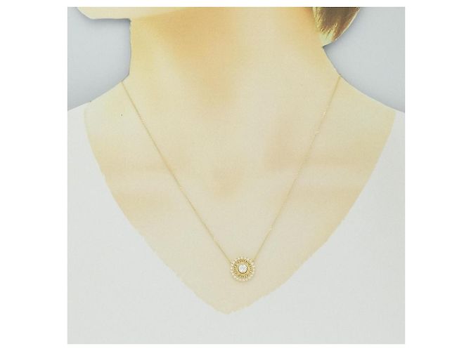Autre Marque Collana con Diamanti Au750 D'oro - vista 6