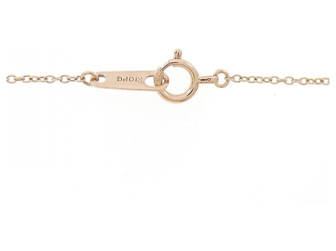 Autre Marque Collana in oro rosa K10 e diamanti - vista 5