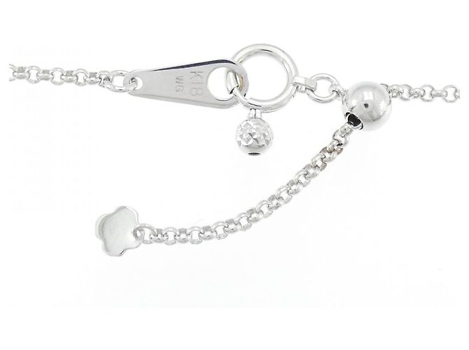 Autre Marque Collana in oro bianco Au750 Argento - vista 4