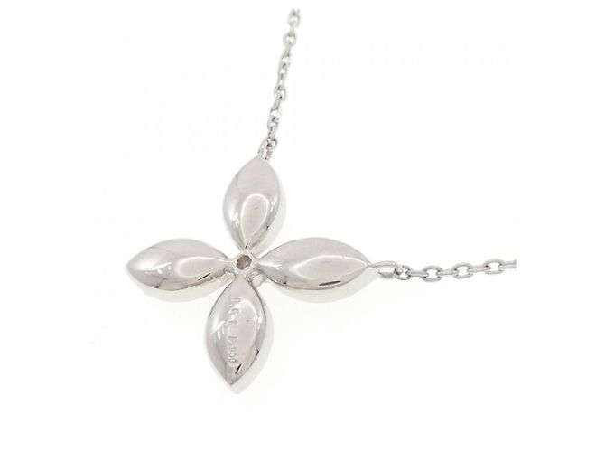 Autre Marque Collana in platino e diamanti Argento - vista 4
