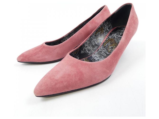Hermès Hermes VICKY Leder Pumps Pink - Ansicht 3