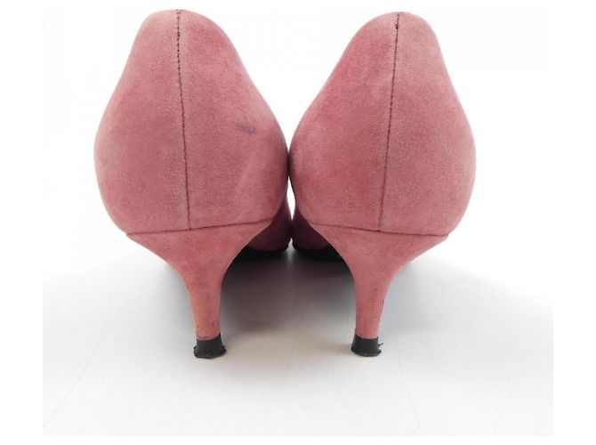 Hermès Hermes VICKY Leder Pumps Pink - Ansicht 5