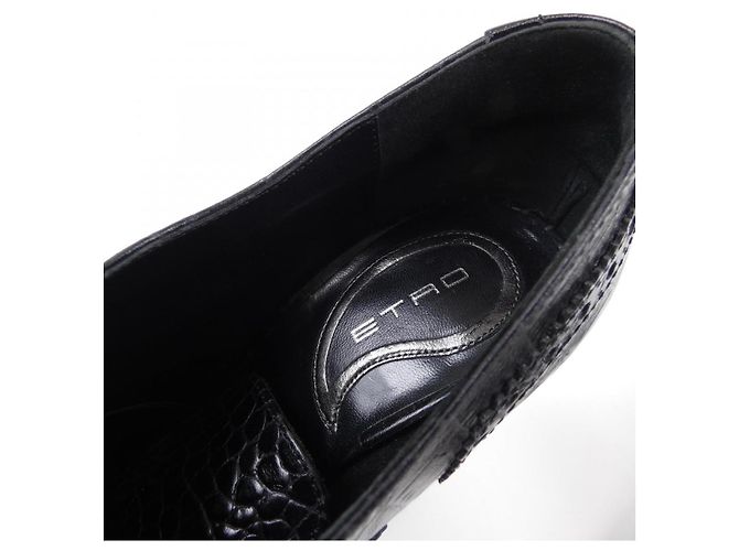 Etro Leder Pumps Schwarz - Ansicht 6