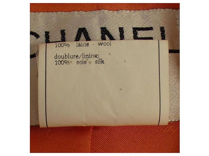 Timeless Chaqueta Chanel Naranja - vista 3
