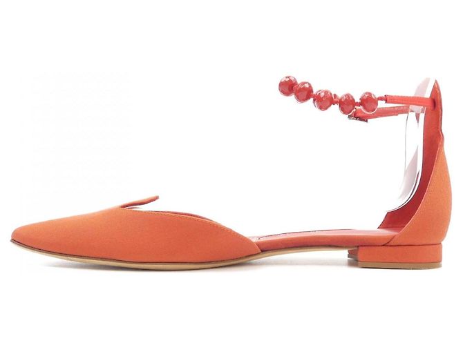 Scarpe Manolo Blahnik Rosso - vista 2