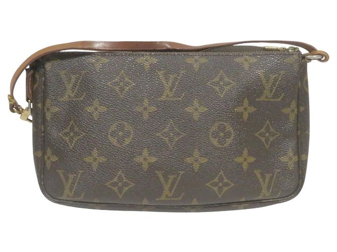 Louis Vuitton Pochette Accessoires Monogram Canvas Marrone - vista 2