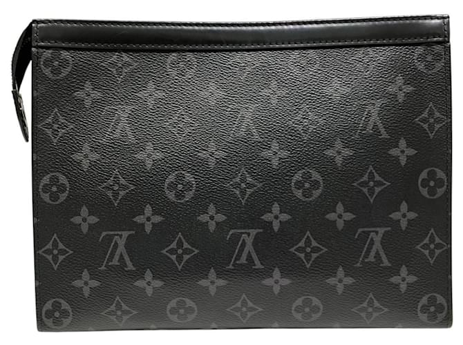 Louis Vuitton Pochette Voyage MM – Monogram Eclipse Nero - vista 2