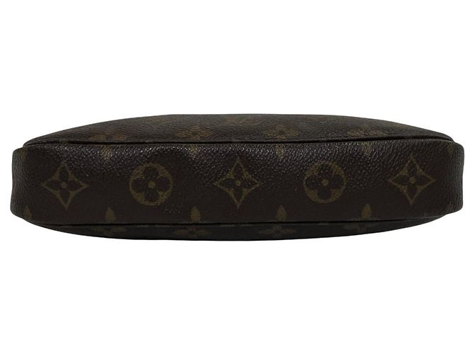 Borsa Louis Vuitton Pochette Accessoires Marrone - vista 3