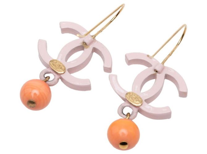 Timeless Chanel Coco Mark Ohrstecker Pink - Ansicht 2