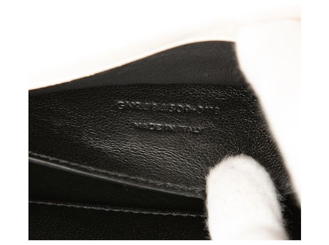 Borsa a tracolla Saint Laurent in pelle bianca con patta Bianco - vista 6