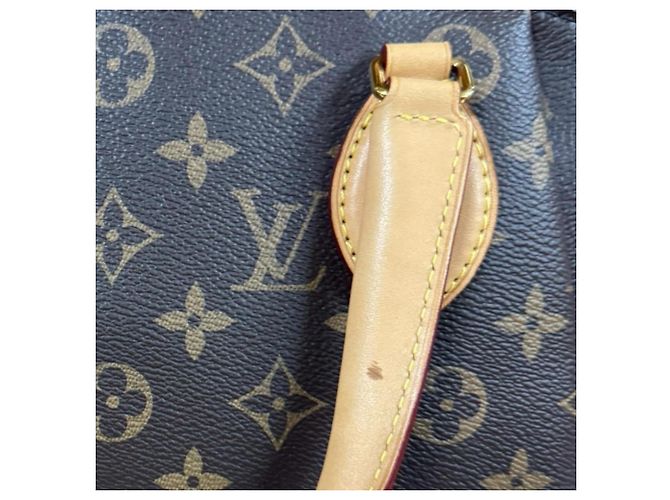 Borsa a tracolla Louis Vuitton Rivoli MM Monogram Marrone - vista 10