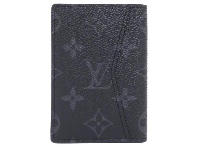 Organizer Louis Vuitton Monogram Eclipse Card Case Black - view 2