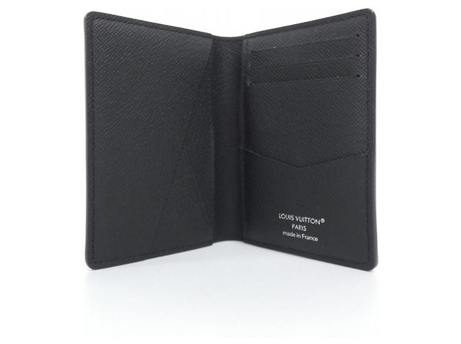 Organizer Louis Vuitton Monogram Eclipse Card Case Black - view 3