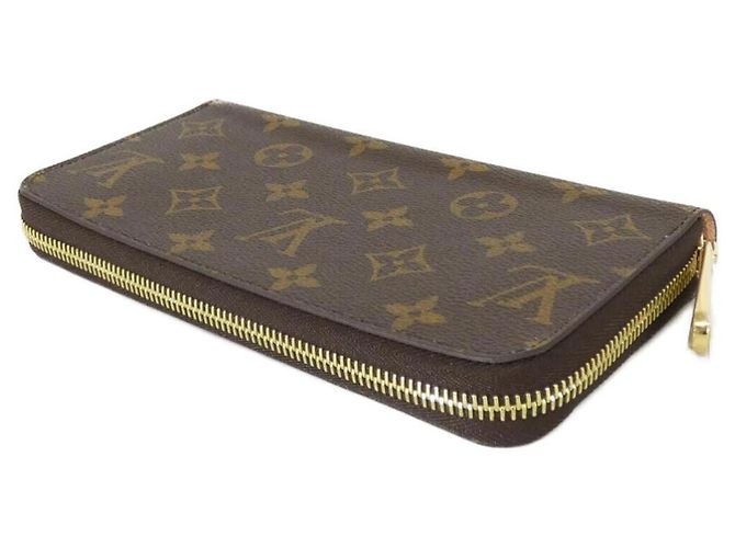Cartera Zippy Monogram Louis Vuitton Castaño Rosa - vista 2