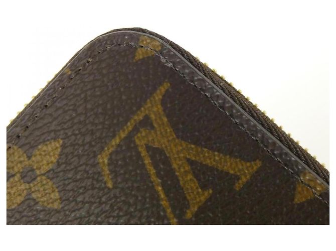 Cartera Zippy Monogram Louis Vuitton Castaño Rosa - vista 3