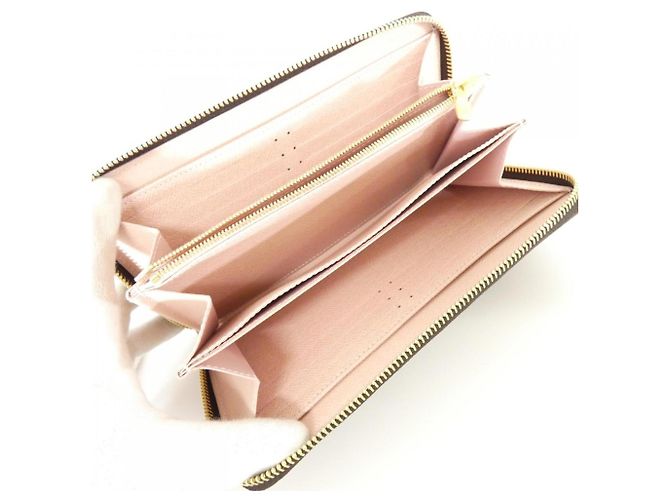 Cartera Zippy Monogram Louis Vuitton Castaño Rosa - vista 4