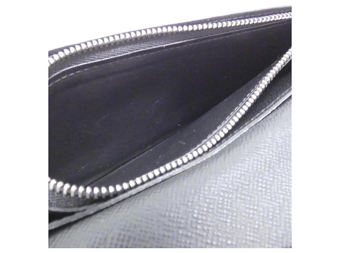 Louis Vuitton Damier Graphite Portefeuille Brazza Wallet Blu Damier ebene - vista 8