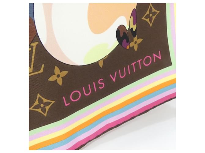 Sciarpa Louis Vuitton Monogram Carre Super Flat - vista 2