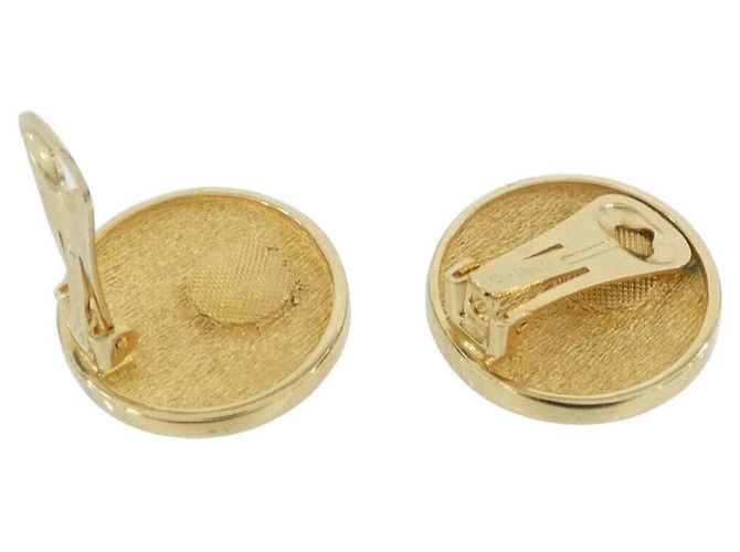Orecchini a clip dorati Christian Dior D'oro - vista 3