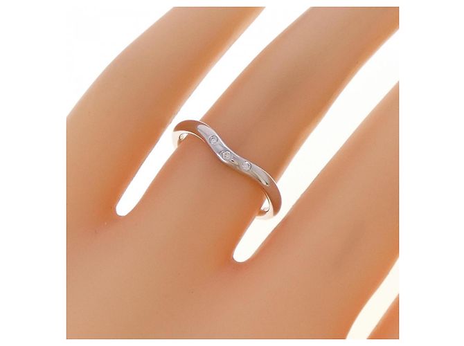 Tiffany & Co Anello Tiffany Curved a 3 pezzi - vista 5
