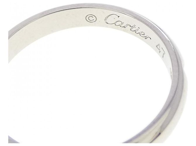 Cartier Platine 950 Bandring mit Diamant - Ansicht 4